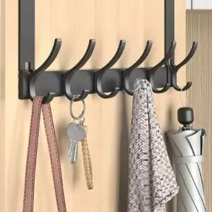 도어후크 거는 문에 옷걸이 가로 6구 방문 문짝 문걸이 행거