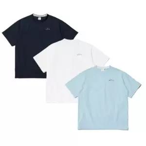 [아이더](광주신세계)[최초가 99,000원] ON THE ROCK (온더락) 하이브리드 남성 우븐 반팔라운드 티셔츠...