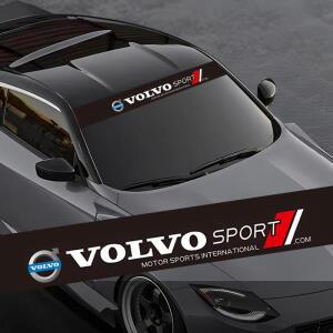 자동차 차량용 호환 앞유리 스티커 방수 장식 데칼 볼보 호환 Xc60 V40 V60 S60 V50 V90 S80 C40 V70 C30
