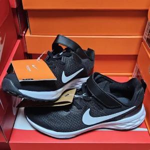 나이키 키즈 운동화 레볼루션 6 DD1095-003 주니어 200 210 220(찍찍이, 끈) 225(끈)