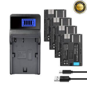 캐논 EOS 300D 50D D60 G6 BP511 FV40 카메라 배터리 충전기용 2000mAh