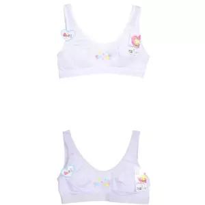 아기자기한 그래픽 밴드형 1단계 스포츠브라여아속옷세트 여학생 주니어런닝 쥬니어 1팬티