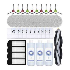 패키지 청소기 에코벡스 봉투 X1 먼지봉투 디자인 T10 브러시 선택 필터 소모품 전용