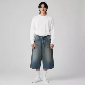 SD-260307 듀사크 데님 버뮤다 카펜더 5부 7부