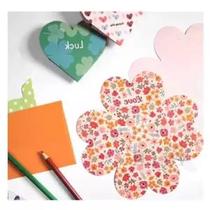 일비 크로버 폴딩 편지지 미니편지봉투 연애편지 귀여운편지지