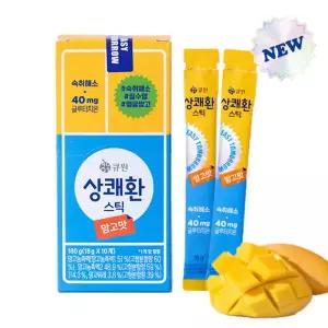 큐원 상쾌환 망고 18gX20포 상쾌한 숙취해소 컨디션 스틱젤리
