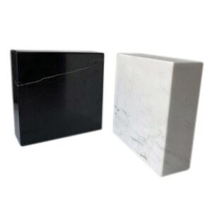 10X10X5cm 디스플레이 스탠드 스톤 스피커 오석 15X20X5CM흑백대리석 받침 방진 받침대 충격흡수