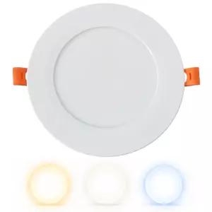 LED 매입등 100mm(4인치) 140mm(5인치)겸용 15W 방습 플리커프리 다운라이트