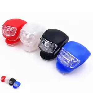 실리콘 자전거 킥보드 LED 방수 안전 전조등 RD-10298 자전거후미등