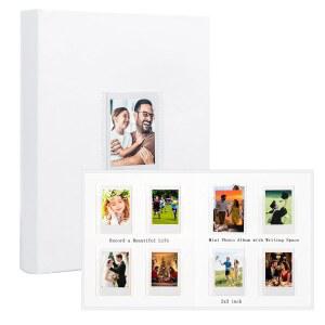 Ruibytree 128 포켓 포토 전면 99 창 12 3인치 K-pop 글쓰기 카메라 40 포토카드 9 7 즉석 폴라로이드 11 공간과 인스탁스 8 앨범 그림책 미니 화이트 후지필름