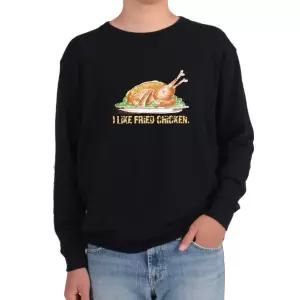 기모맨투맨 FRIED CHICKEN 야식은 치맥 디자인 건조성 보온성 [ART9535]