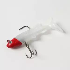 루어 배스낚시 레드 지그헤드 쉐드웜 갈치 웨이트훅