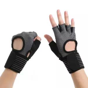 여성 손목보호 메쉬 헬스장갑(M) 쿠션 싸이클반장갑