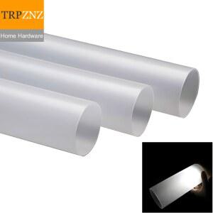 반투명 튜브 플렉시 유리 튜브 파이프 빛 전송 전등갓 용 반투명 OD 8 10 12 14 15 17 19 36 38 40 mm