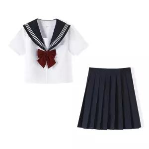 반팔 세라복 세트(네이비) G