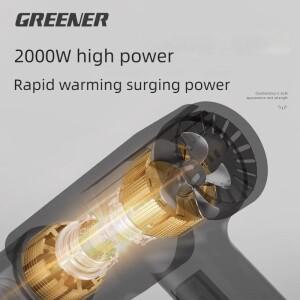 산업용 헤어 드라이어 히트 건 2000W 납땜 핫 열 송풍기 스테이션 수축 포장 도구