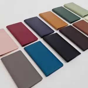 카빈스톤 가죽 골프 라운딩 지폐 지갑 슬림 얇은 납작 장지갑 여성 남성