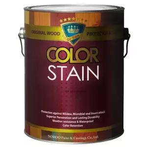 노루 칼라스테인 투명 오일스테인 방부목페인트 테크 원목 목재 페인트 3.5L