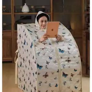 건식 찜질기 원적외선 사우나 경량 이동식 가정용