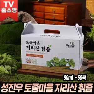 성진우 토종마을 지리산 야생 칡즙 90ml x 60포 지리산칡즙 국내산 칡 즙