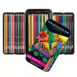 유성색연필 EZ13LC32 36색 세트 전문 색연필 아트 재료 미술용품