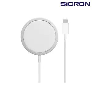 SICRON 15W 맥세이프 무선고속 충전기 패드 ENW-MS220