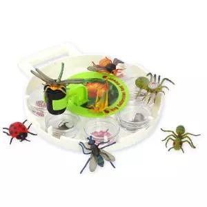 유치원 곤충관찰 휴대용 현미경 과학 교구 망원경장난감 신기한 사물