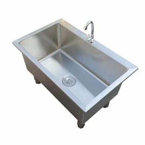 304 스테인리스 업소용 대형 밀대 싱크대 화장실 세탁실 주방 정리대