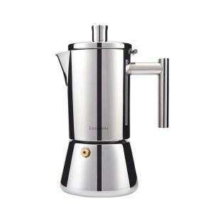 모카 포트 이탈리아 가정용 스토브탑 더블밸브 명화 드립포트 에스프레소 스테인레스 손잡이