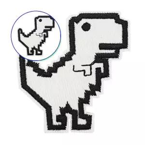 쌍문상회 활동적인 열접착 캐릭터패치 티셔츠 리폼 공룡 의류