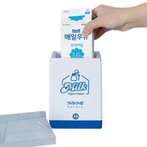 가정용 우유팩 그대로 수제 요거트메이커 요구르트 발효기 대용량 요플레 만들기 제조기