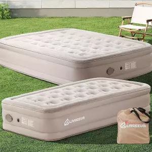 에어매트 캠핑매트리스 특대형 자동원터치식 두꺼운자충텐트바닥침대lmn360