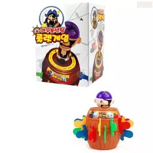 어린이 유아 장난감 룰렛 선장 해적 해적게임 롤렛 복불복게임기 소