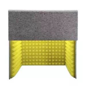 흡음 가림막 방음부스 방송 노래 마이크 스튜디오