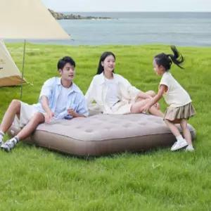 자동 자충 에어매트리스 1인용 경량 캠핑 차박 휴대용 수면 매트 TPU 내장펌프 텐트용 야외용