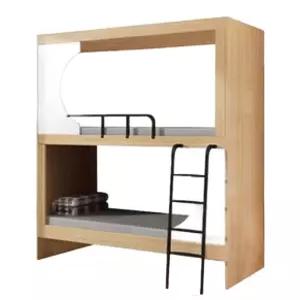 2층침대 이층침대 기숙사 벙커침대 분리형 복층 조립식 사다리 원목이층침대