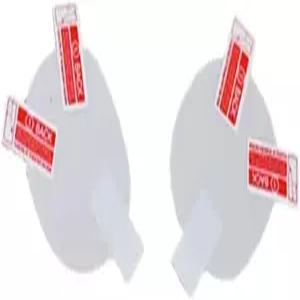 퀘스트 3 VR 렌즈 커버 프로텍터 긁힘 방지 교체 필름 PC 가상 현실 헤드셋 현실용 2Pcs 투명