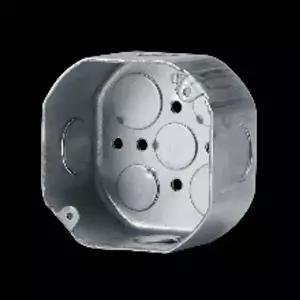 [콩심팥심]전기 철 매입 팔각 박스 54mm 파이22x28mm 스틸 배관 부속 설비 소방