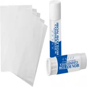 스위펜 32개 철 클리너 세트에는 핫 솔 플레이트용 스틱과 30개 클리닝 천 스팀 잔여물 제거제가 포함되어