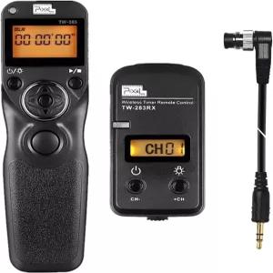 Pixel LCD Wireless Shutter Release Remote Control TW283-DC0 Compatible with Nikon Z8 Z9 D3 D810A D3s