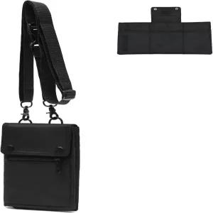 방수 8 포켓 휴대폰 가방 휠체어 파우치 사이드 탈착식 스트랩이 있는 전동 정리 롤레이터 액세서리(블랙)