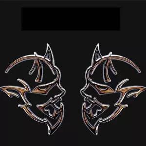 오토바이 엠블럼 스티커 자동차 데코 마크 튜닝 크롬