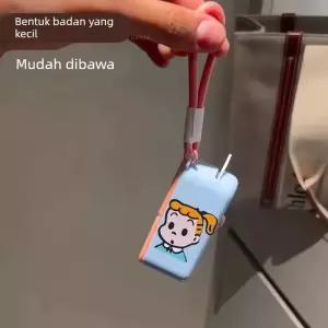 3D 별의 커비 보호 키링 케이스 스트랩 스트링 커버