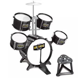 유아 소근육 발달 어린이 재즈 드럼 장난감 악기 리듬감 타악기 세트