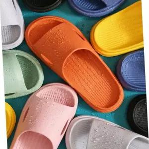 푹신한 거실 슬리퍼 사무실 eva 슬리퍼 사계절 실내