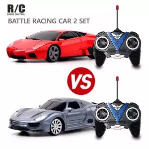 무선조정 배틀카 라이트 RC 레이싱카 2set 장난감 손녀선물
