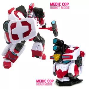 메딕캅 헤드 변신로봇 장난감 미니특공대 신나는 창의력 로보트
