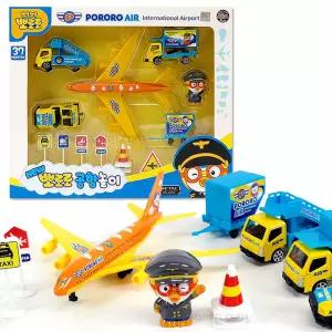 뽀로로 미니 비행기 비행장놀이 장난감 어린이선물 재미있는