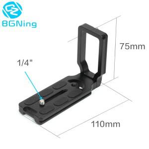 BGNING Universal MPU-105 퀵 릴리스 L 모양 플레이트 브래킷 canon호환 5D Mark II 600D NIKON호환 550D D