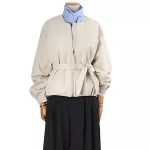 [쉬즈나인][세트구성]라운드 집업 라이더 자켓